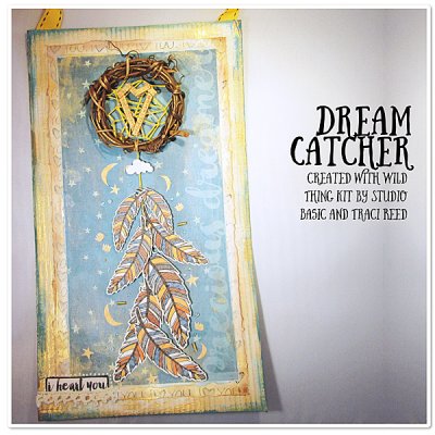 Wild Dream Catcher plaque