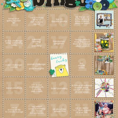 March Bingo Card