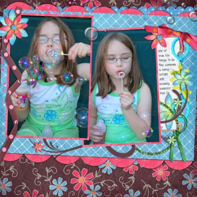 Blowing bubbles