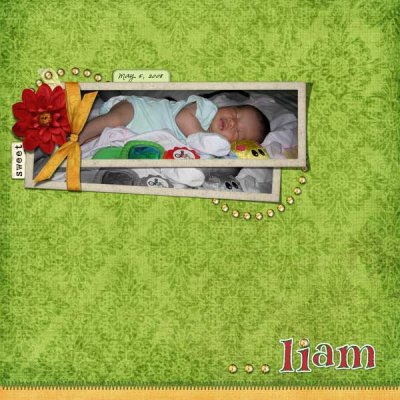 Sleeping Liam