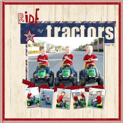 Ride our Tractors