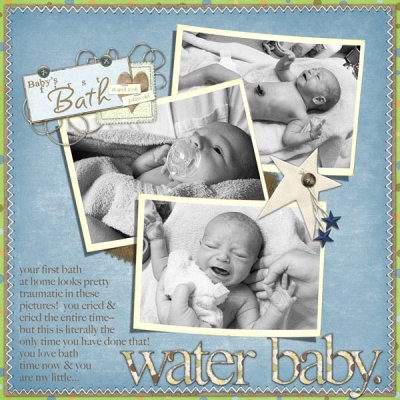 first bath