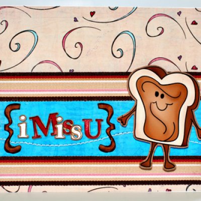 I Miss You- We Go Together Card