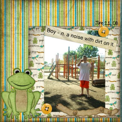 Lane at the park