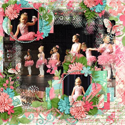 April Bingo Challenge #19: Mashup: Artsy & Florals