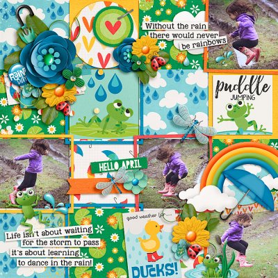 April Bingo Challenge #6: Journal Challenge: Word Strips