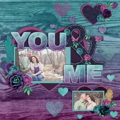 April Bingo Challenge #8 - Scrap a page with a kit from your fav SS Designe