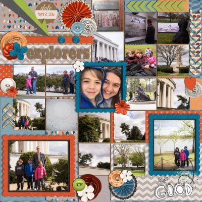 May BINGO #21 Lots of Squares