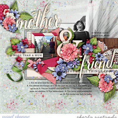 mother & friend