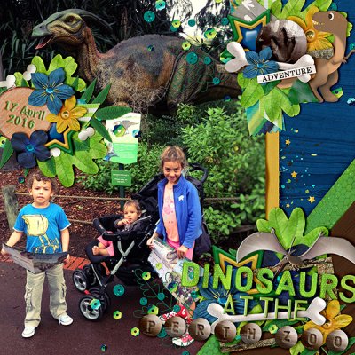 Dinosaurs at the Perth Zoo