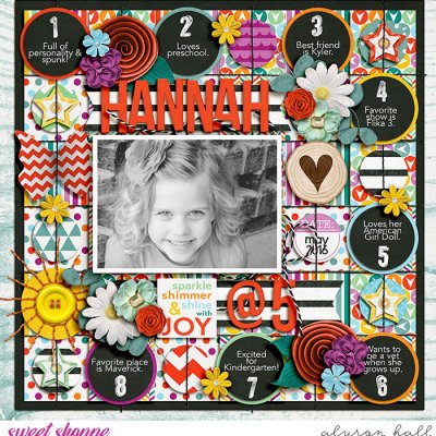 Hannah at 5
