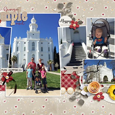 St. George Temple Visit
