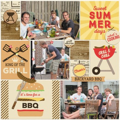 Backyard bbq
