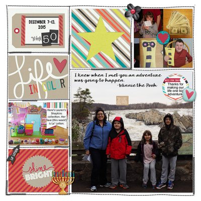 Project Life 2015, wk 50A