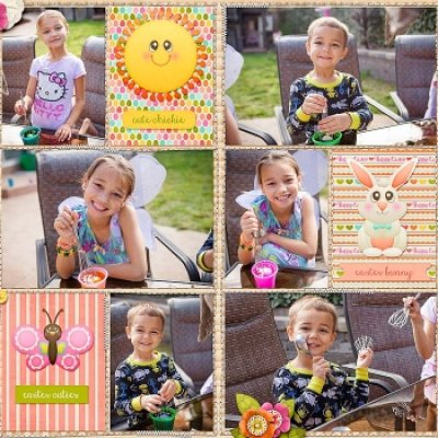 Dyeing Eggs 2016