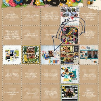 May 2016 Bingo Card