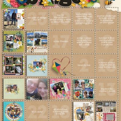 May SSD Bingo Challenge 2016