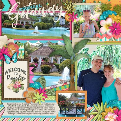 Tropical Getaway (left)