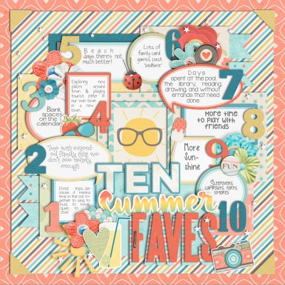 June BINGO #10 Summer Favorites