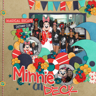 Minnie on Deck