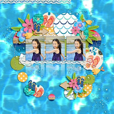 pool time