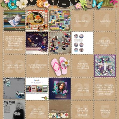 June Bingo Card