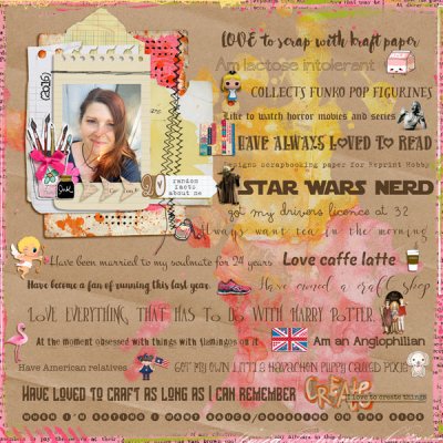 20 random facts about me - SSD July bingo