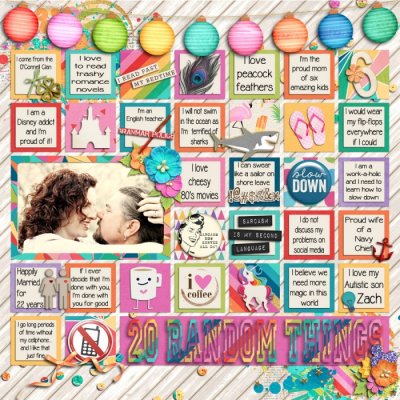 July Bingo #20: 20 Random Facts About Me