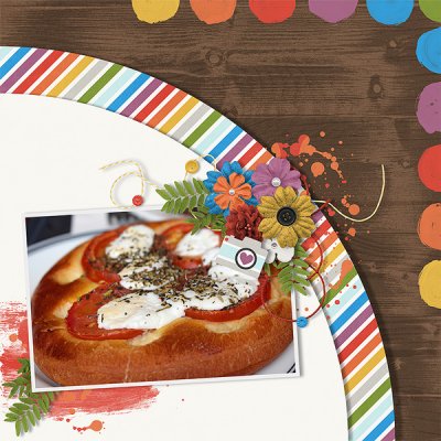 Caprese pizza