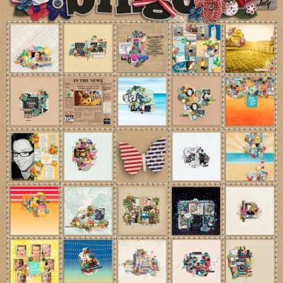 July Bingo Card