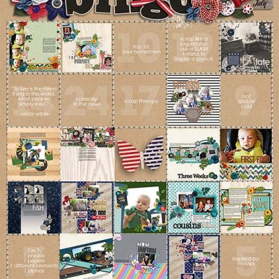 July 2016- Bingo