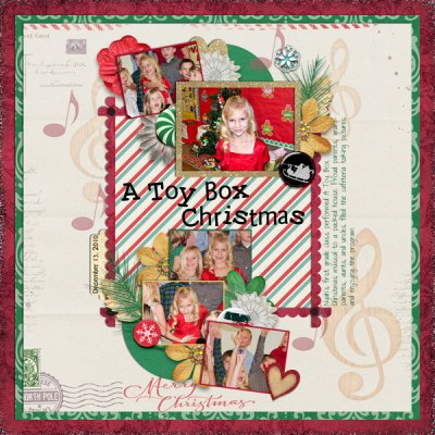 August Bingo #19-A Toy Box Christmas program