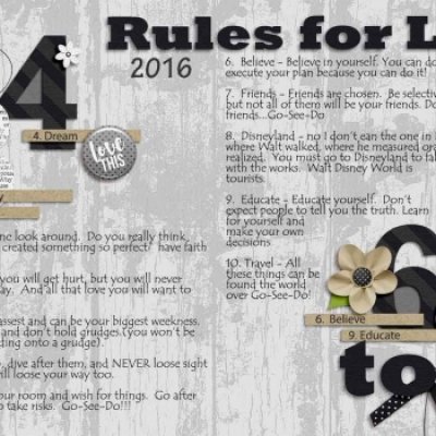 Bingo - Rules for life