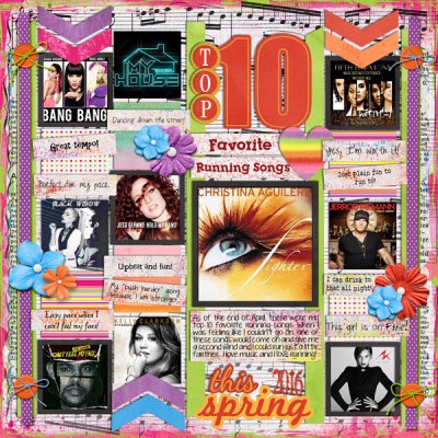 August Bingo #24-Current Top Running Playlist