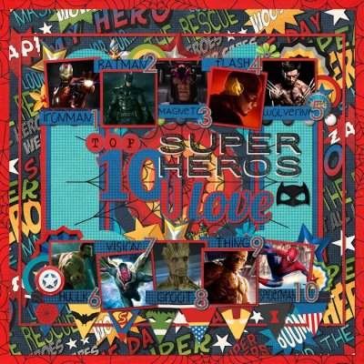 Top 10 Super Heroes
