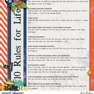 10 Rules for Life