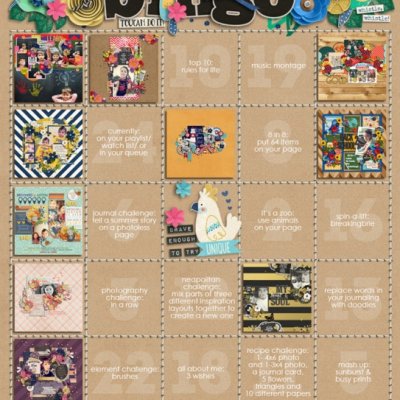 August  2015 Bingo
