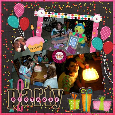 12th birthday party