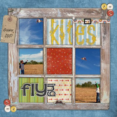 flying kites