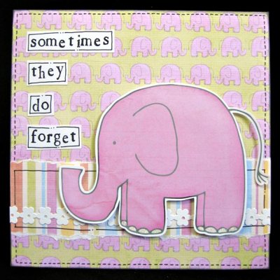 Elephants DO forget (hybrid card)