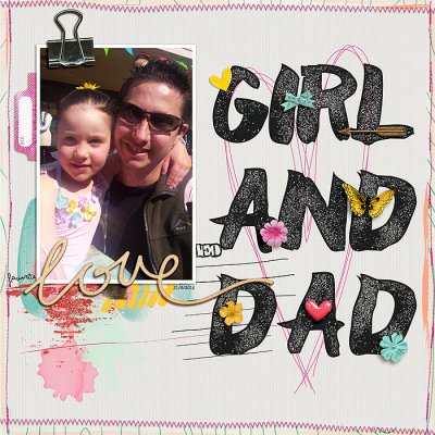 Girl and dad