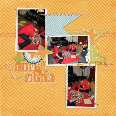 Aug Monthly Magic - Playing Lego