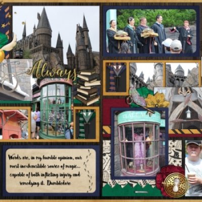 Sept Bingo #14  - Dumbledore Quote
