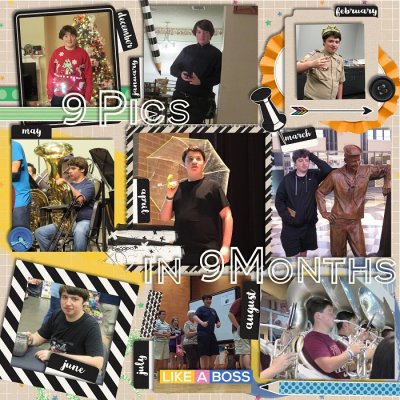 9 Pics in 9 Months 2016