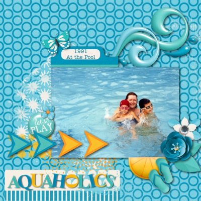 1991 07 At the Pool