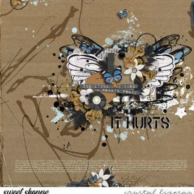 It hurts