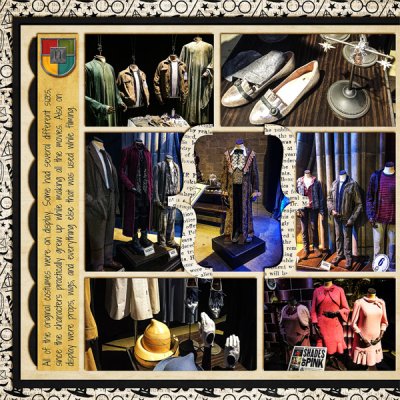 #WBLondonTour, Costumes