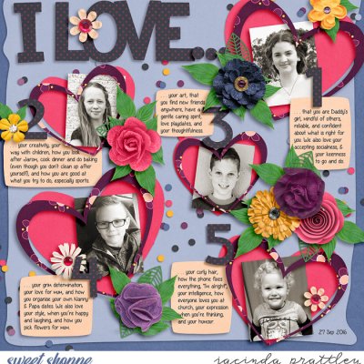 I love...