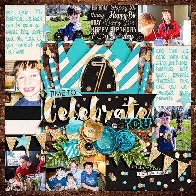 celebrating him