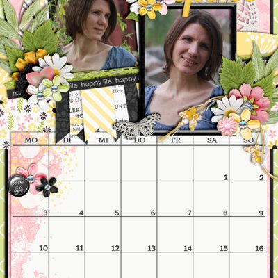 2017 Calendar - April